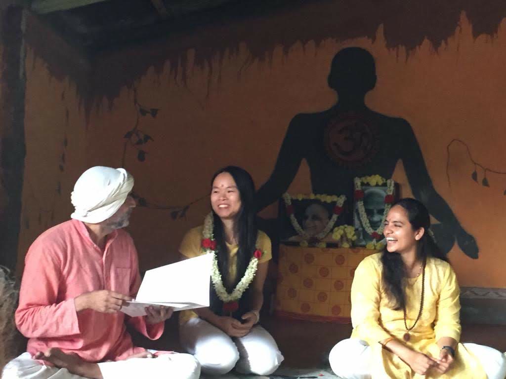 With my guru
